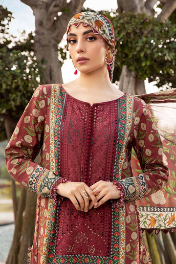Maria B MPT-2114-B Mprint Lawn Online Shopping